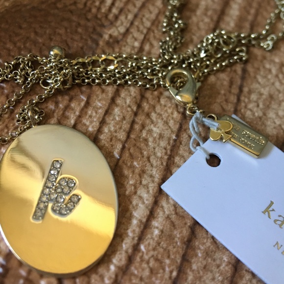 KATE SPADE NEW YORK, initial thoughts' necklace - Picture 2 of 7